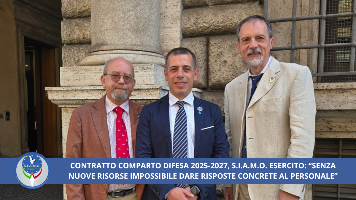 contratto comparto difesa 26 mag